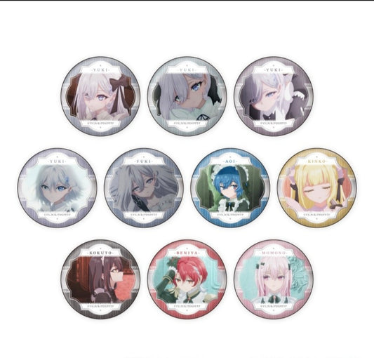 (Xebec) アニメ「死亡遊戯で飯を食う。」 缶バッジコレクション