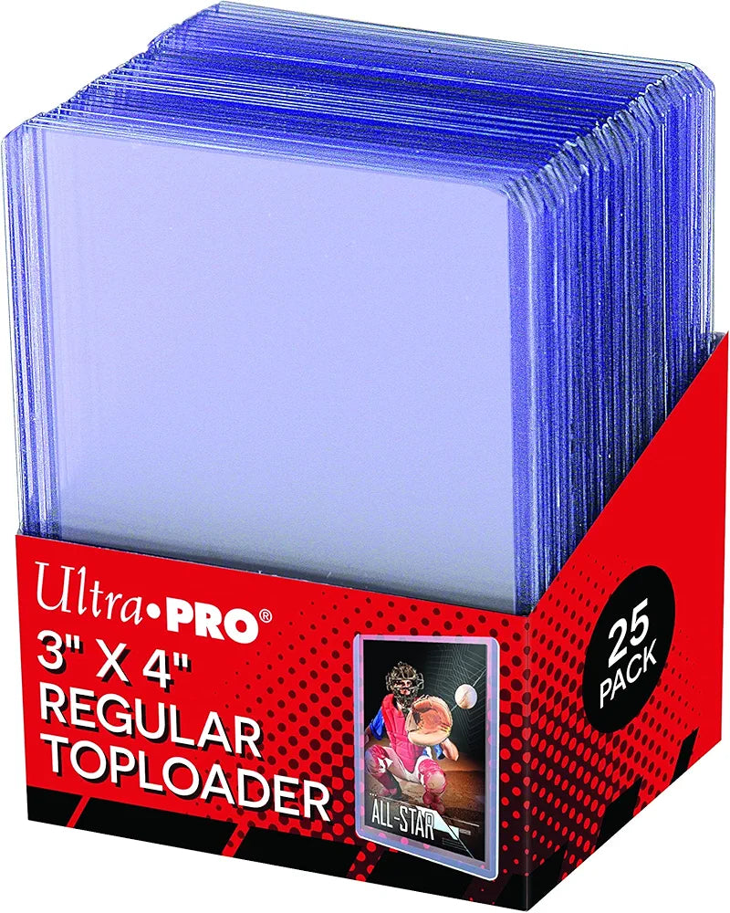 Ultra Pro 3" X 4" Clear Regular Toploader 25packTop Loaders