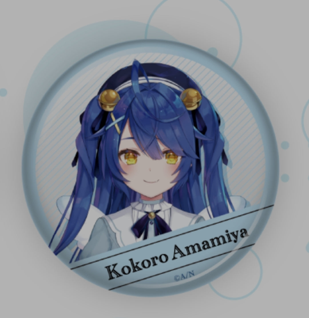 天宮こころ 缶バッジ 「バーチャルYouTuber にじさんじ」 Welcome Goods