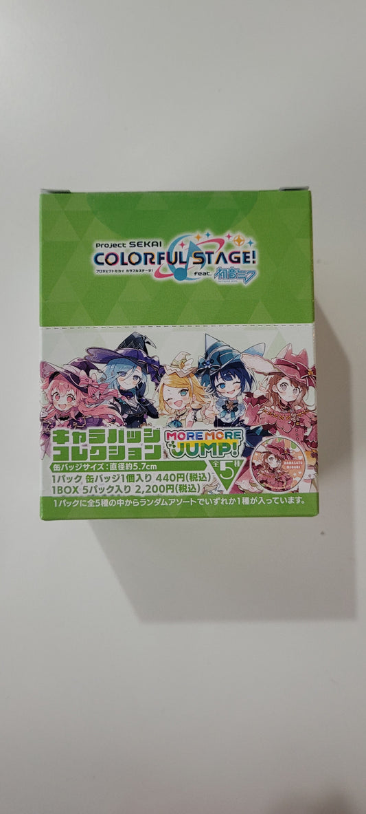 プロジェクトセカイ カラフルステージ！ feat. 初音ミク　キャラバッジコレクション(2024オンリーショップイラスト)／MORE MORE JUMP！  tcb