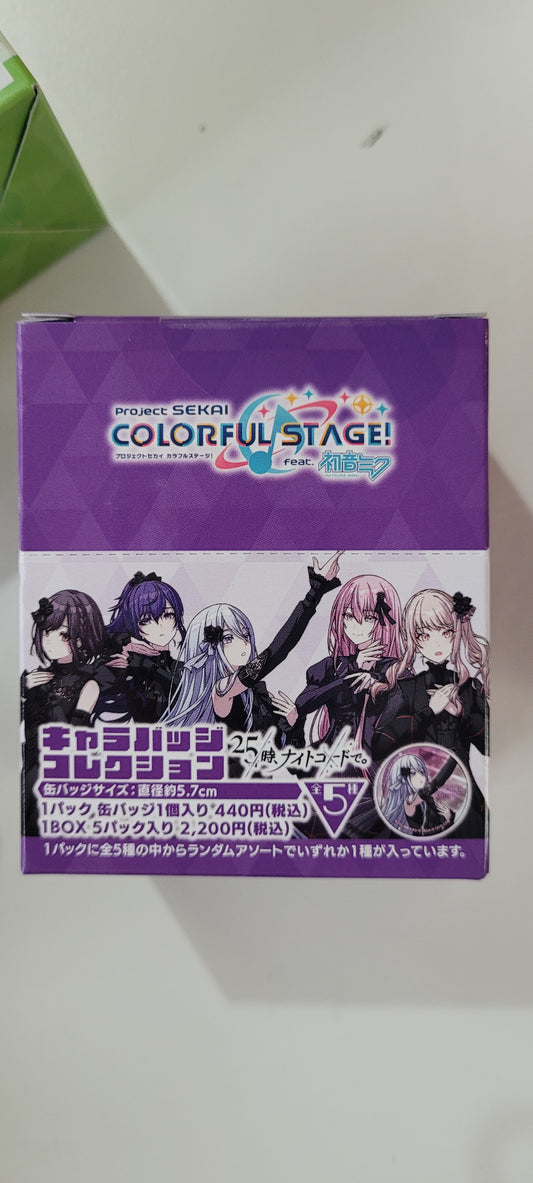 プロジェクトセカイ カラフルステージ！ feat. 初音ミク キャラバッジコレクション(2024オンリーショップイラスト)/25時、ナイトコードで。 tcb