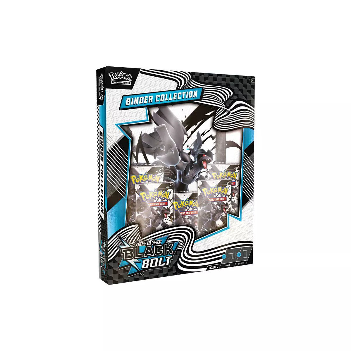 Pokemon TCG Scarlet & Violet 10.5 Black Bolt Binder Box