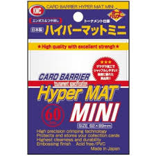 (KMC) カードバリアー ハイパーマットミニ (ホワイト) [62x89mm]〔60枚入〕