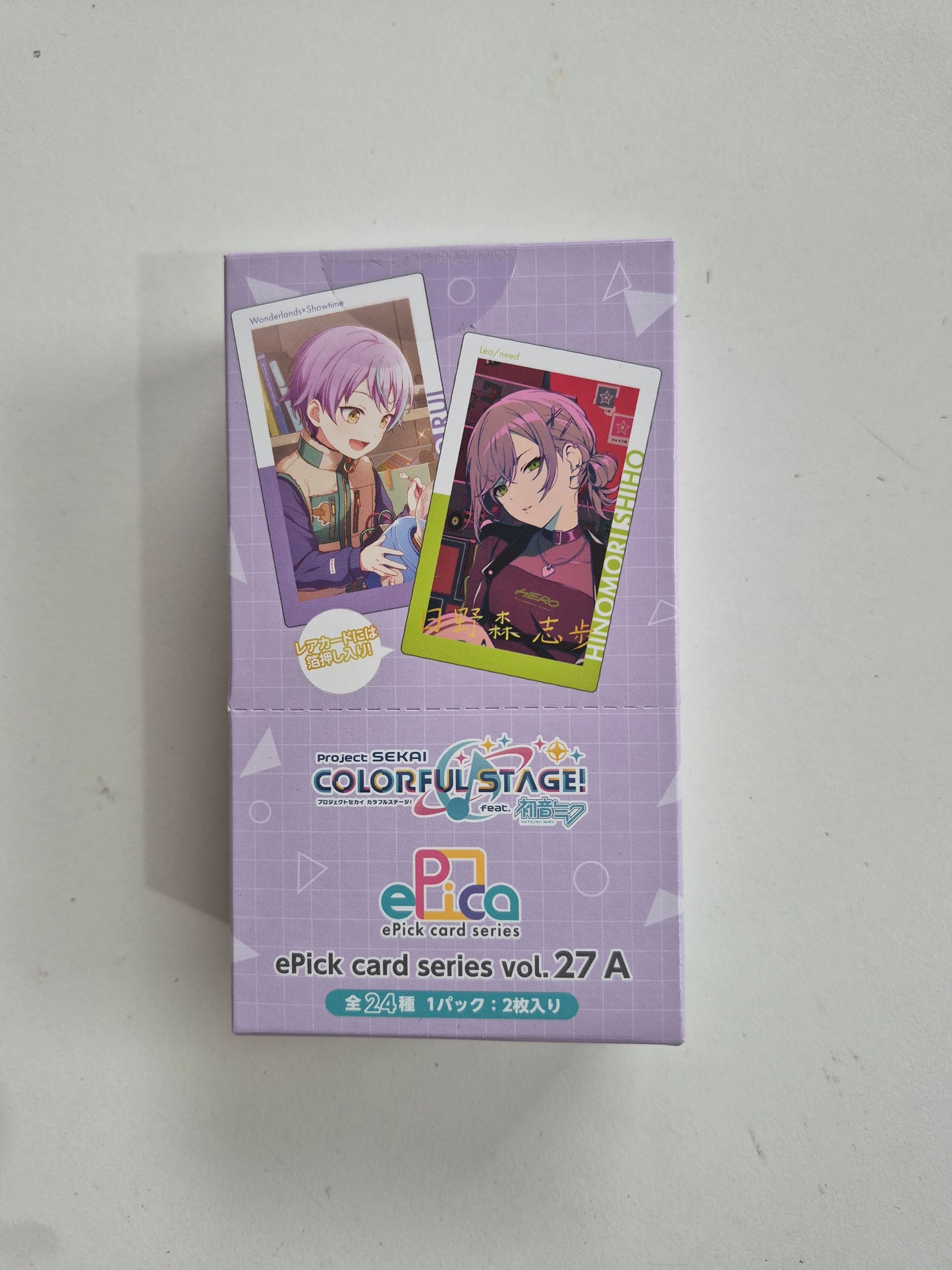 プロジェクトセカイ カラフルステージ！ feat. 初音ミク ePick card series vol.27 A
