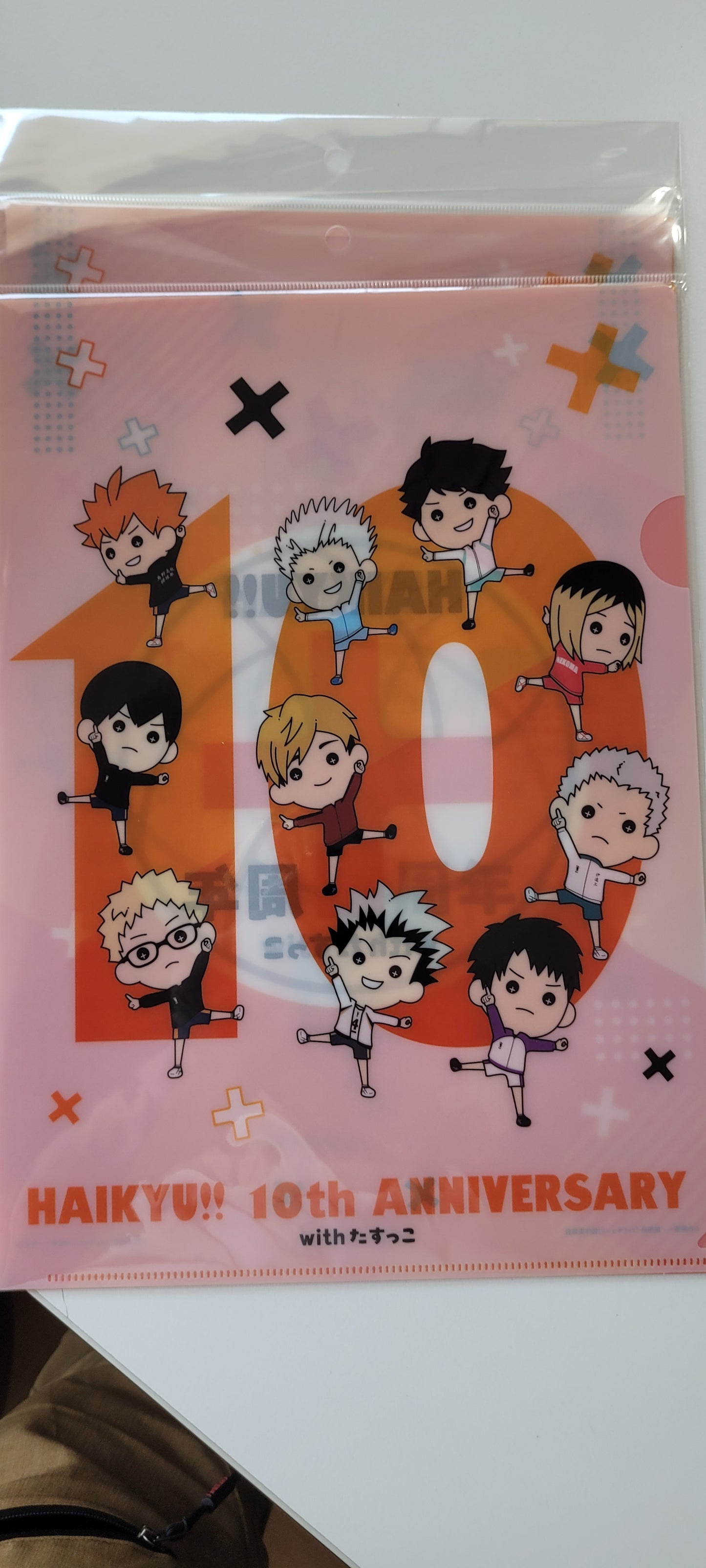 ハイキュー!!すたっこ10周年ver.クリアファイルセット file