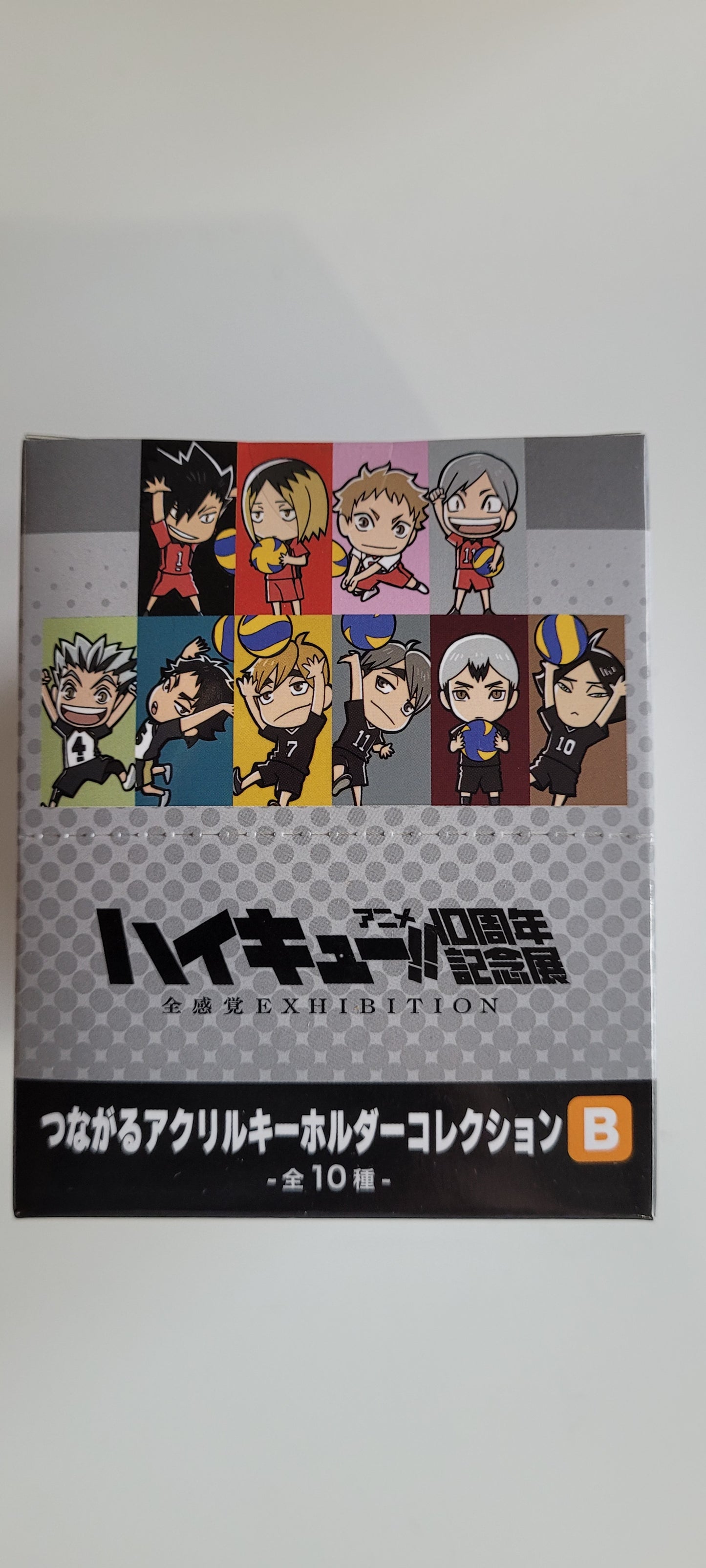 ハイキュー!!アニメ10周年記念展 全感覚EXHIBITION つながるアクリルキーホルダーコレクションB tcs kc.