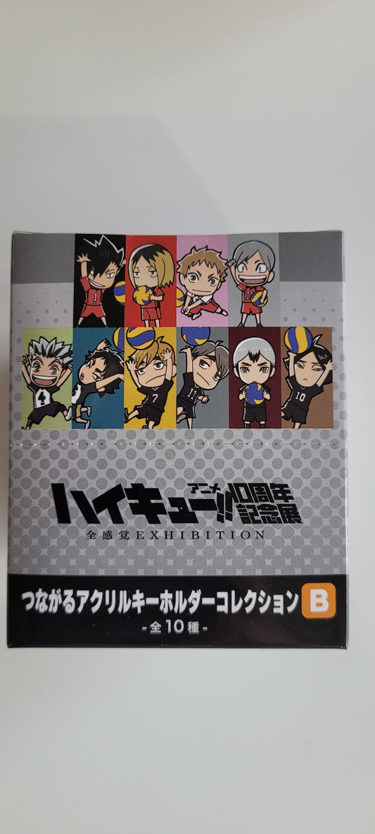 ハイキュー!!アニメ10周年記念展 全感覚EXHIBITION つながるアクリルキーホルダーコレクションB tcs kc.