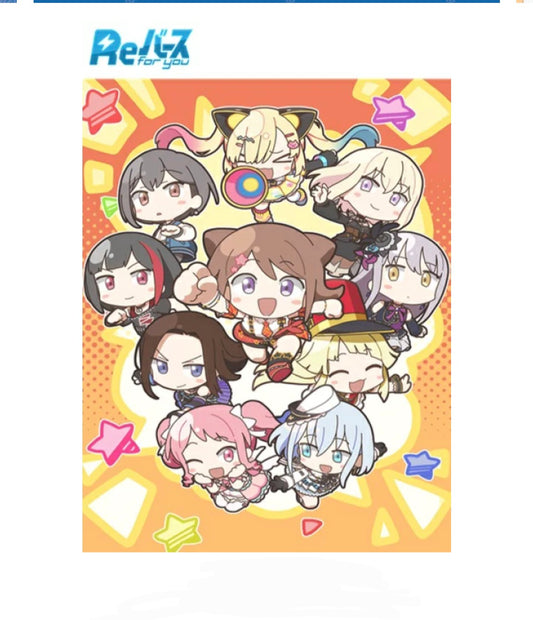 (Bushi-road) Reﾊﾞｰｽ booster ﾐﾆｱﾆﾒ「元祖！バンドリちゃん」.