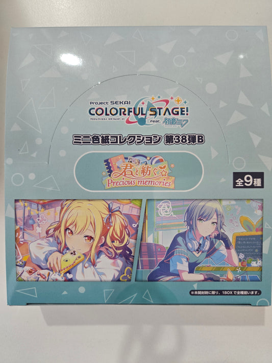プロジェクトセカイ カラフルステージ！ feat. 初音ミク ミニ色紙コレクション 第38弾B 君と紡ぐPrecious memories tcs