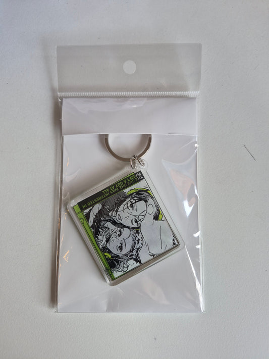 気になってる人が男じゃなかった　ジャケット風キーホルダー B(IKE)