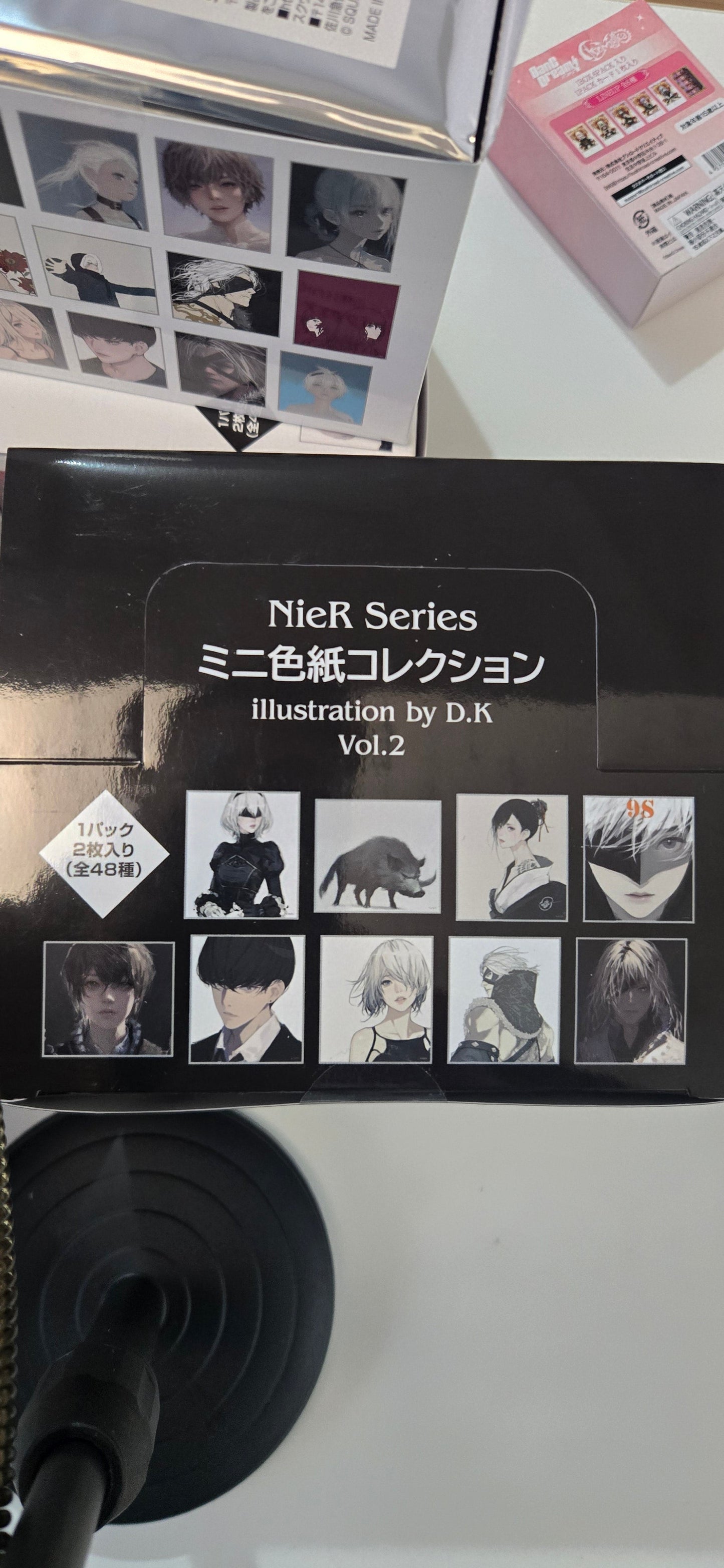 NieR Series 迷你色紙收藏品 illustration by D.K Vol.2 (一盒內含2枚全48種)池袋