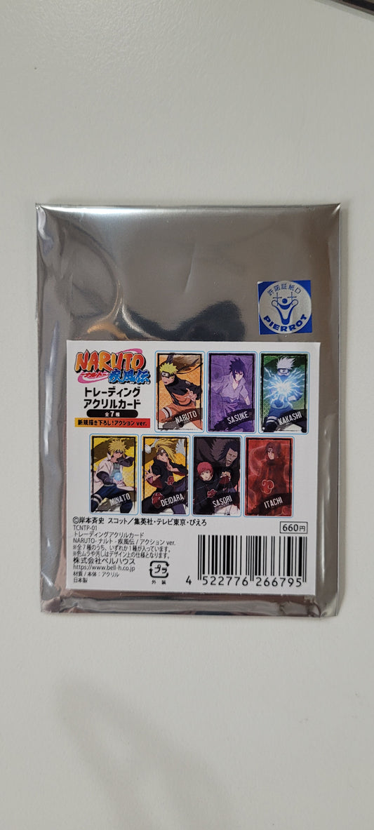 トレーディングアクリルカードNARUTO-ナルト- 疾風伝/アクションver. tcs jump shop
