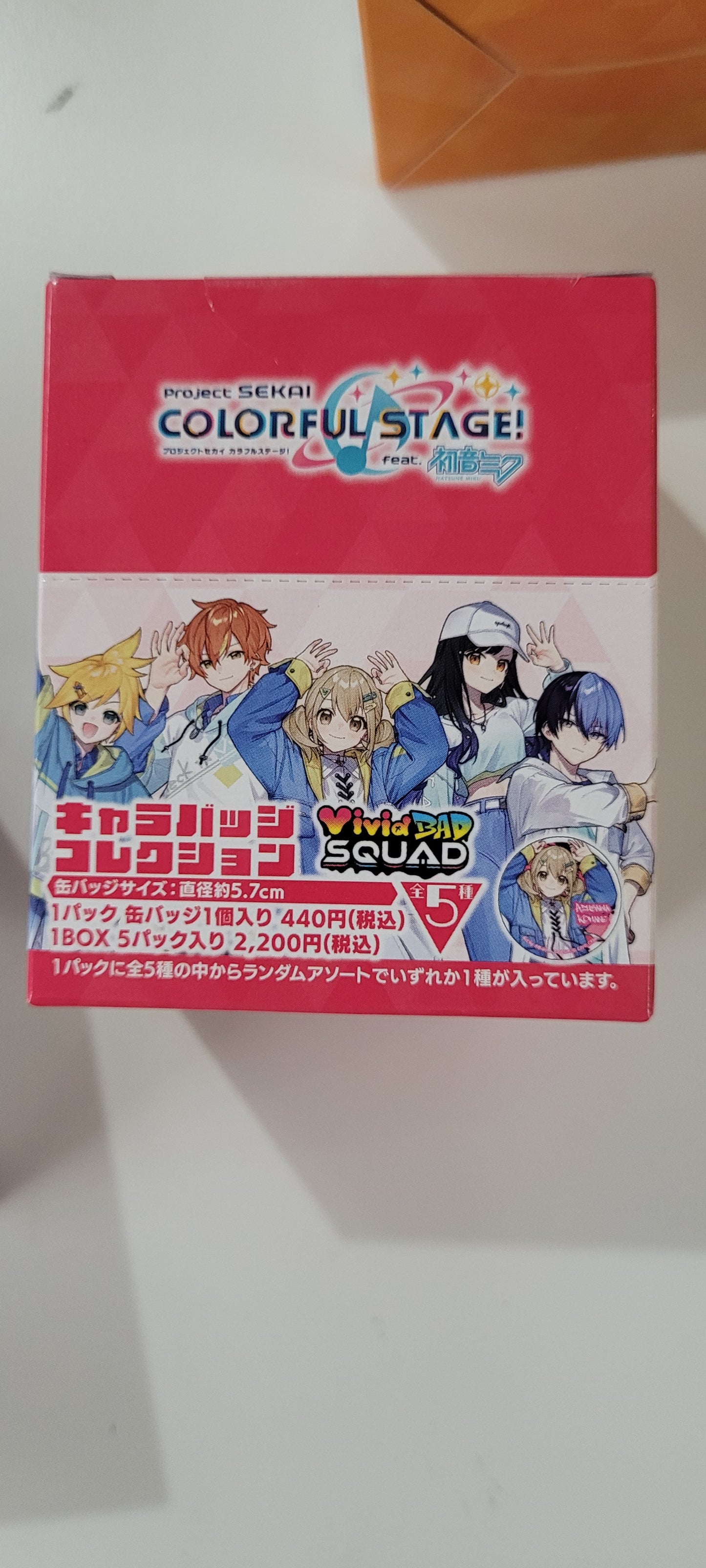 プロジェクトセカイ カラフルステージ！ feat. 初音ミク キャラバッジコレクション(2024オンリーショップイラスト)/Vivid BAD SQUAD tcb