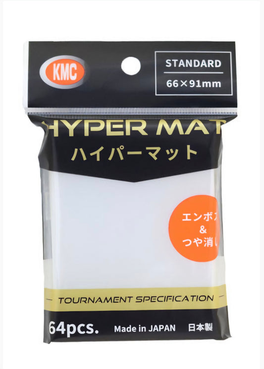 (KMC) sleeve Hyper MAT clear 66x91mm