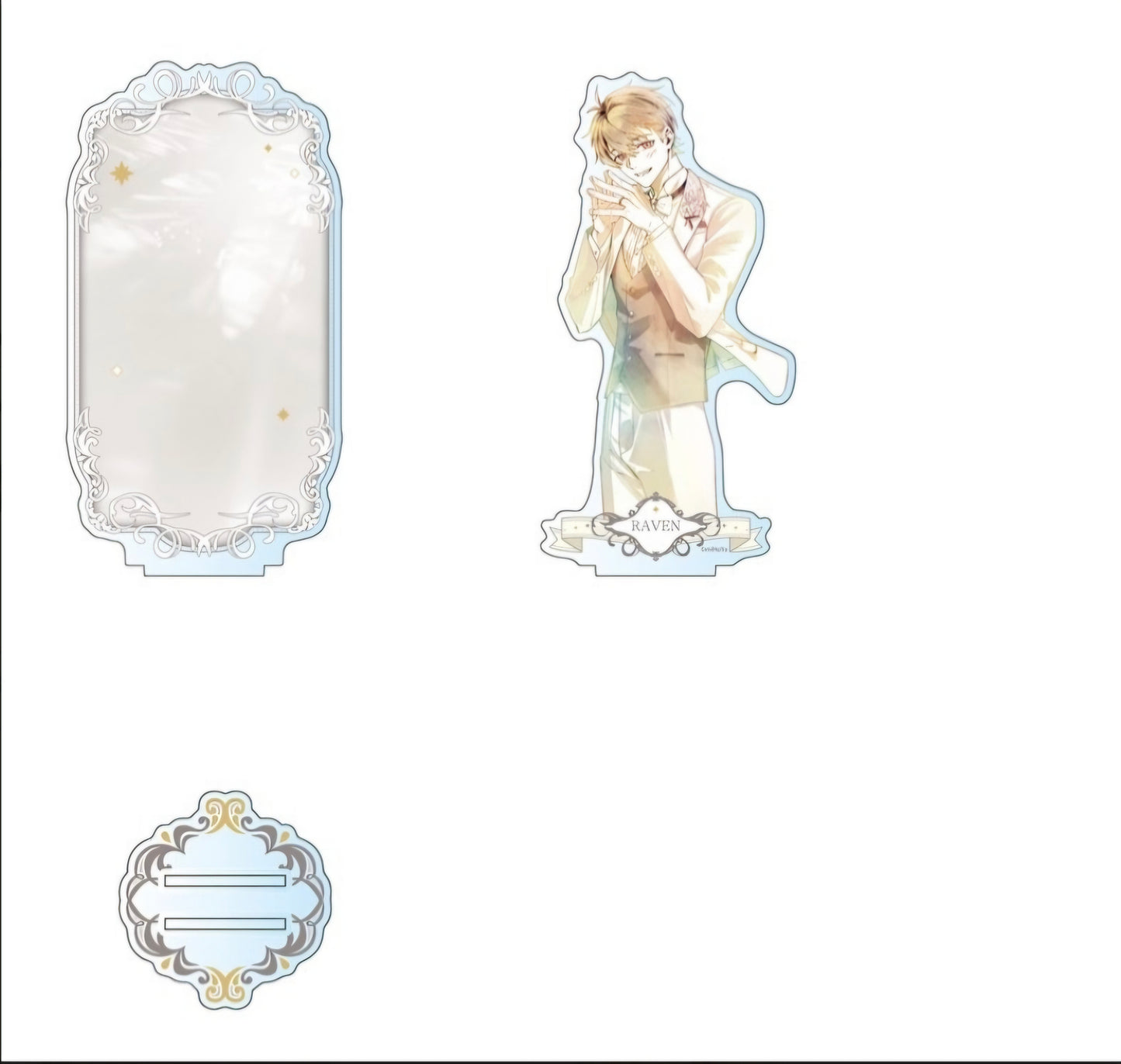 未定事件簿 キラキラデカアクリルスタンド　PALE TONE series　水無瀬夏彦　5周年イベント ver. (IKE)