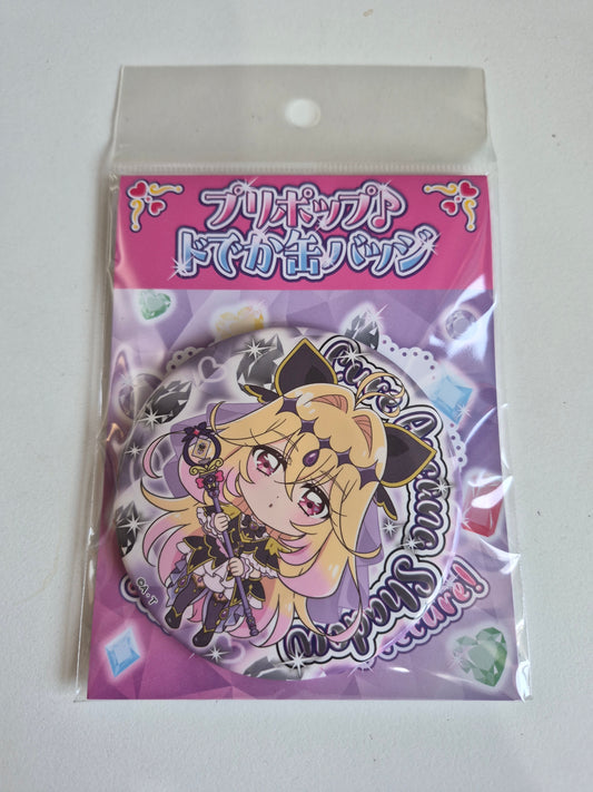 名探偵プリキュア！ プリポップ♪ドでか缶バッジ Vol.1　キュアアルカナ・シャドウ (池袋)