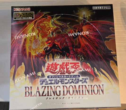 遊戲王 OCG デュエルモンスターズ BLAZING DOMINION 補充包 / Yu-Gi-Oh! OCG Duel Monsters ブレイジング・ドミニオン Booster Pack，池袋