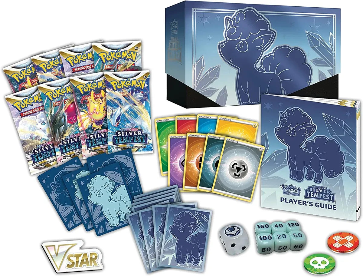 Pokémon TCG Sword & Shield Silver Tempest Elite Trainer Box