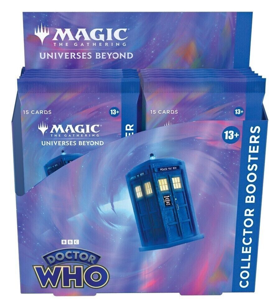 Collector Booster Box Doctor Who MTG New Sealed tcs