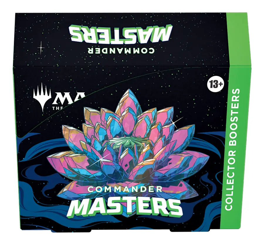 Magic the Gathering Commander Masters Collector Booster Box English Factory Seal tcs