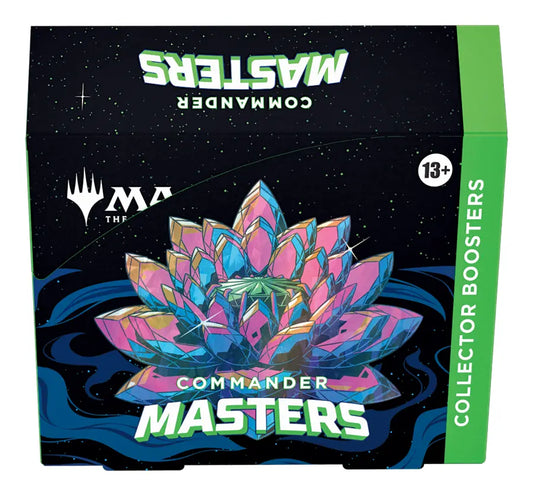 Magic the Gathering Commander Masters Collector Booster Box English Factory Seal tcs
