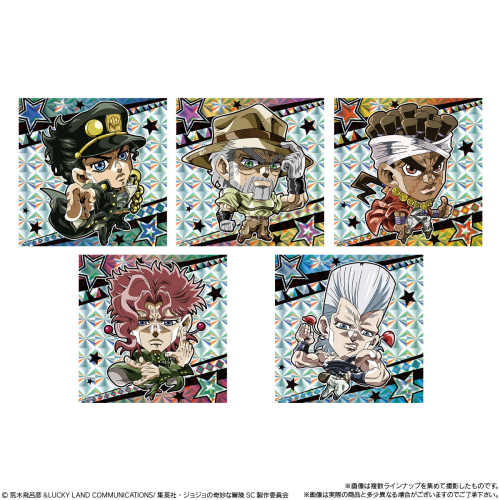 (BANDAI) にふぉるめーしょん ｼﾞｮｼﾞｮの奇妙な冒険 ｼｰﾙｳｴﾊｰｽ ｽﾀｰﾀﾞｽﾄｸﾙｾｲﾀﾞｰｽ Part1 sticker card