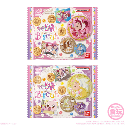 おジャ魔女どれみ ししゅう缶バッジビスケット