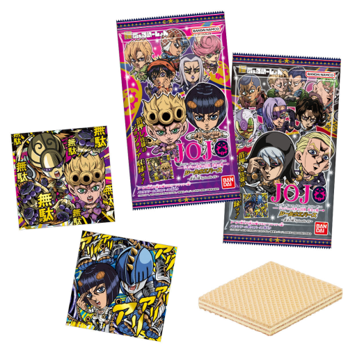 (BANDAI) にふぉるめーしょん ｼﾞｮｼﾞｮの奇妙な冒険 ｼｰﾙｳｴﾊｰｽ ⻩⾦の風 Episodio1