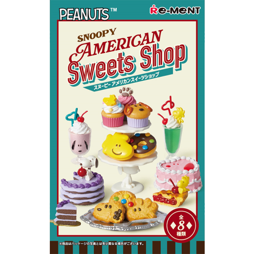 (Re-ment) スヌーピー アメリカンスイーツショップ