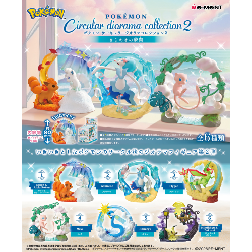 (Re-ment)ポケモンCirculardioramacollection2～きらめきの瞬間～