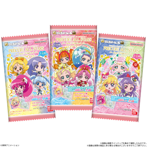 にふぉるめーしょんプリキュアオールスターズ　シールウエハース４