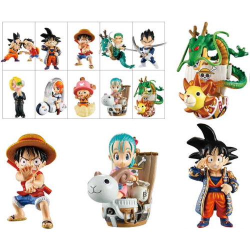 DRAGONBALLxONEPIECE 梦のフュージョンフィギュア