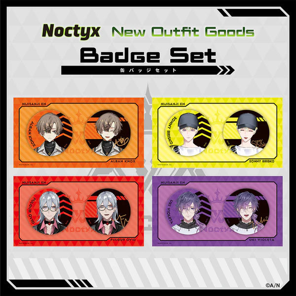 ”Noctyx New Outfit Goods” Badge Set Fulgur Ovid
