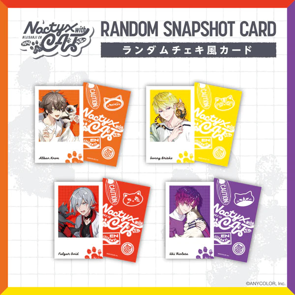 Noctyx with cat Random Snapshot Card