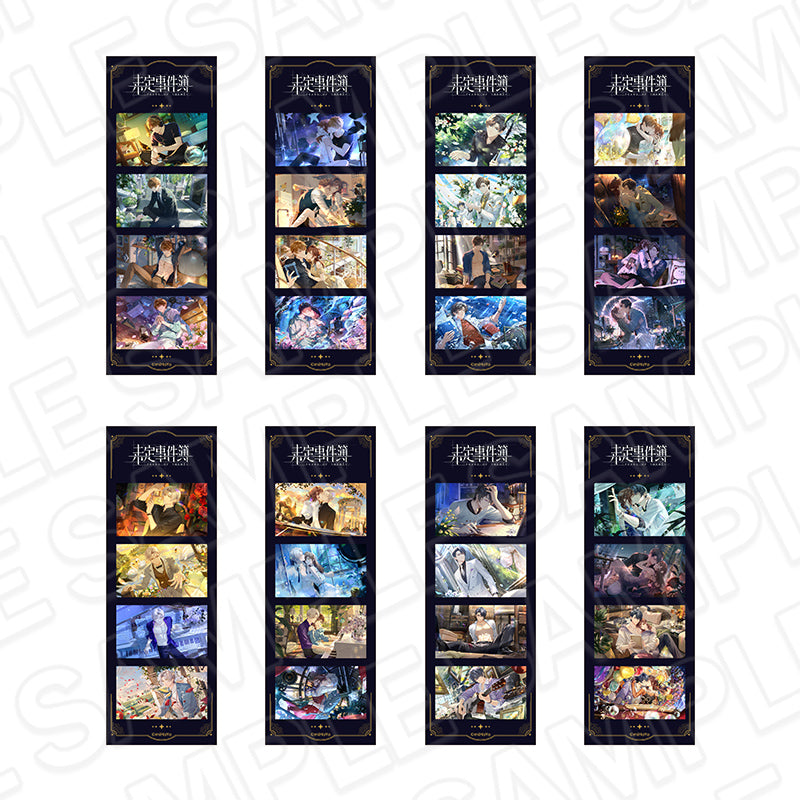 【event限定】未定事件簿 × THEキャラ 4周年イベント～出会ったあの日から～　フォトグレイ風ステッカー(ブラインド) 4周年イベントver.(池袋)